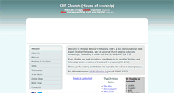 Desktop Screenshot of cbf-online.org
