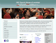 Tablet Screenshot of cbf-online.org